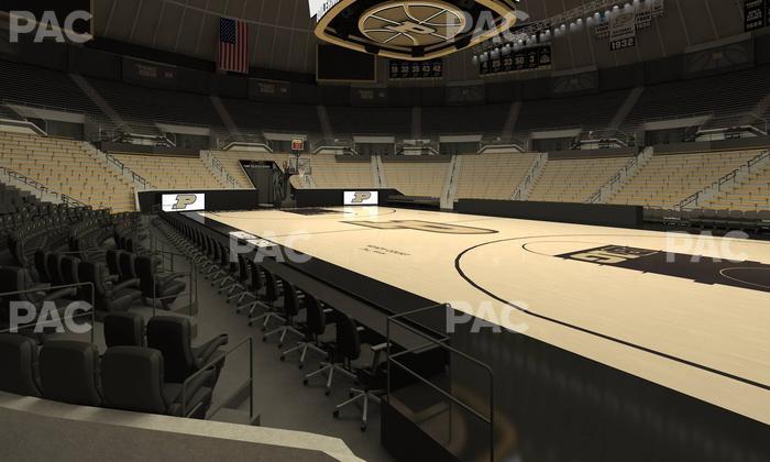Mackey Arena - Section Lower 7 Seat View