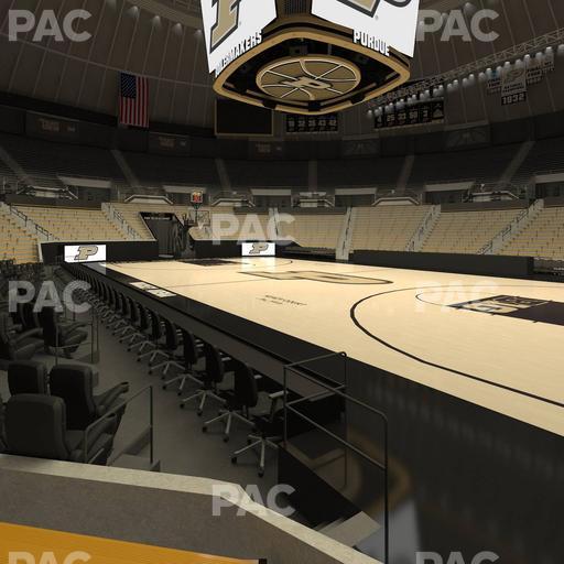 Mackey Arena - Section Lower 7 Seat View
