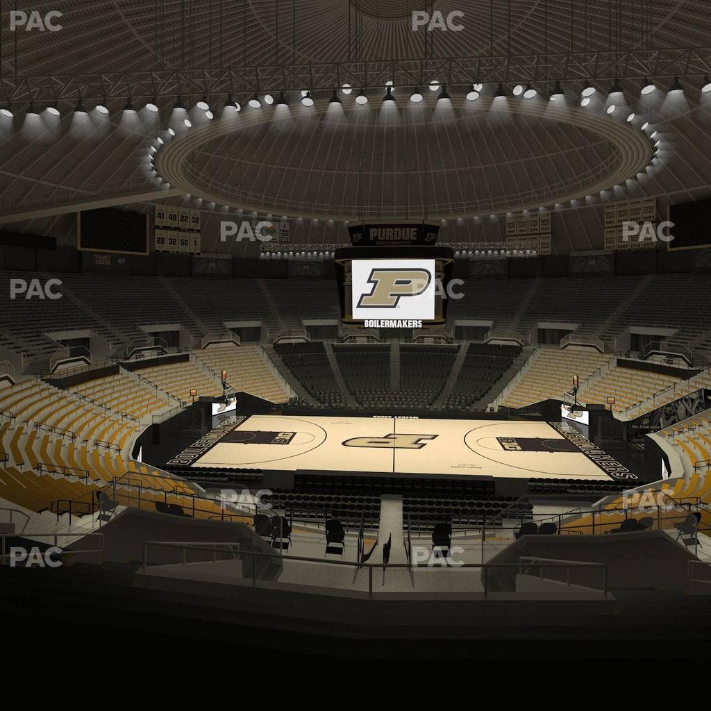 Mackey Arena - Section Upper 101 Seat View