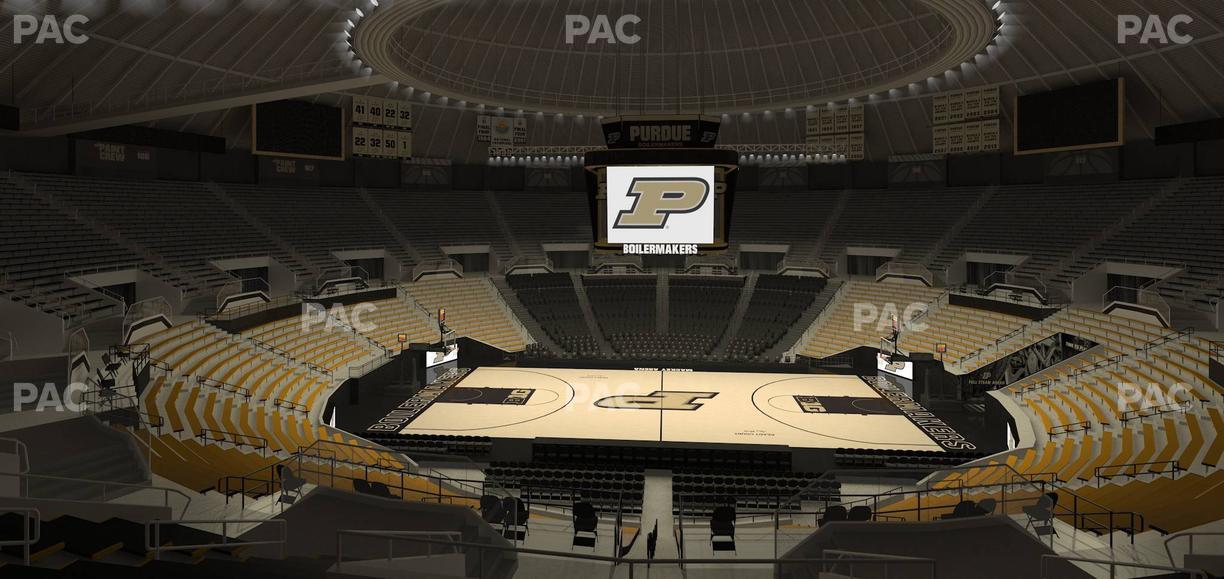 Mackey Arena - Section Upper 101 Seat View