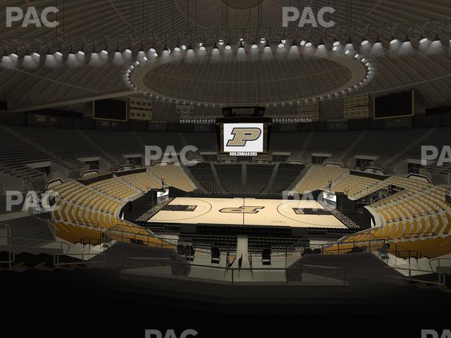 Mackey Arena - Section Upper 101 Seat View