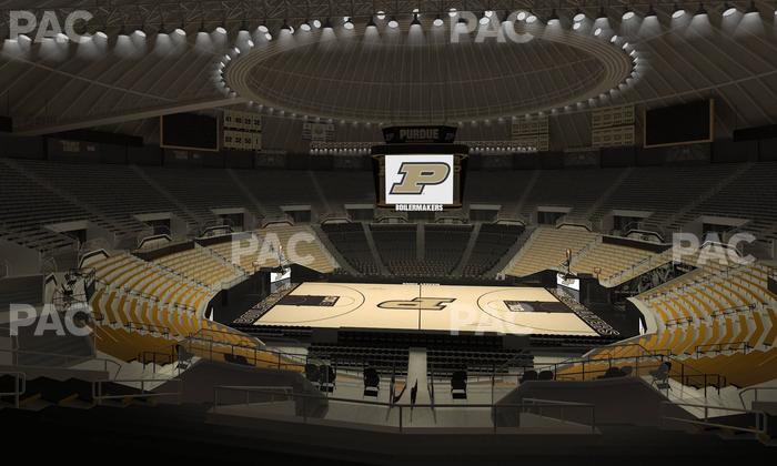 Mackey Arena - Section Upper 101 Seat View