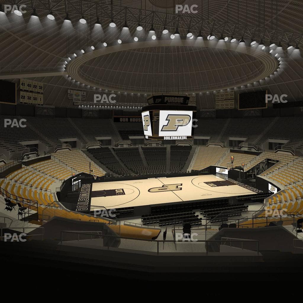 Mackey Arena - Section Upper 102 Seat View