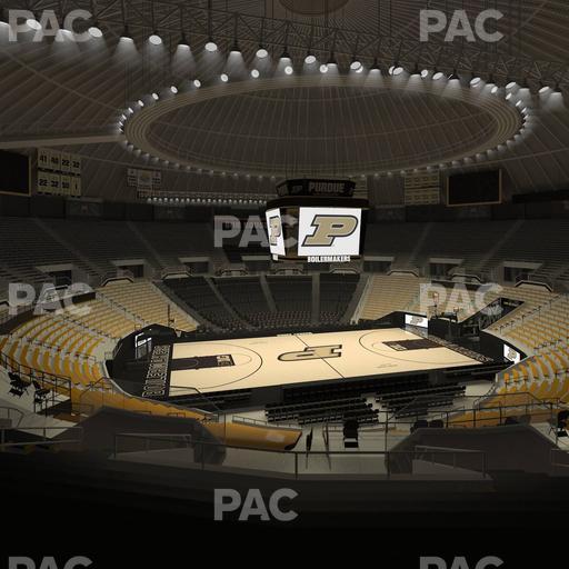 Mackey Arena - Section Upper 102 Seat View