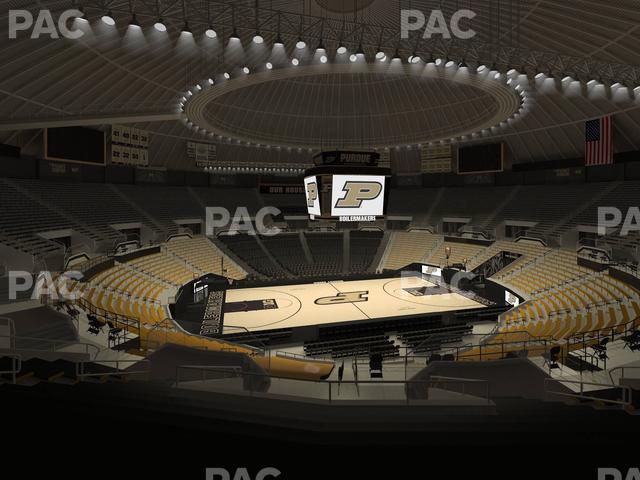 Mackey Arena - Section Upper 102 Seat View