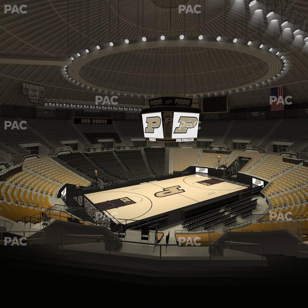 Mackey Arena - Section Upper 103 Seat View