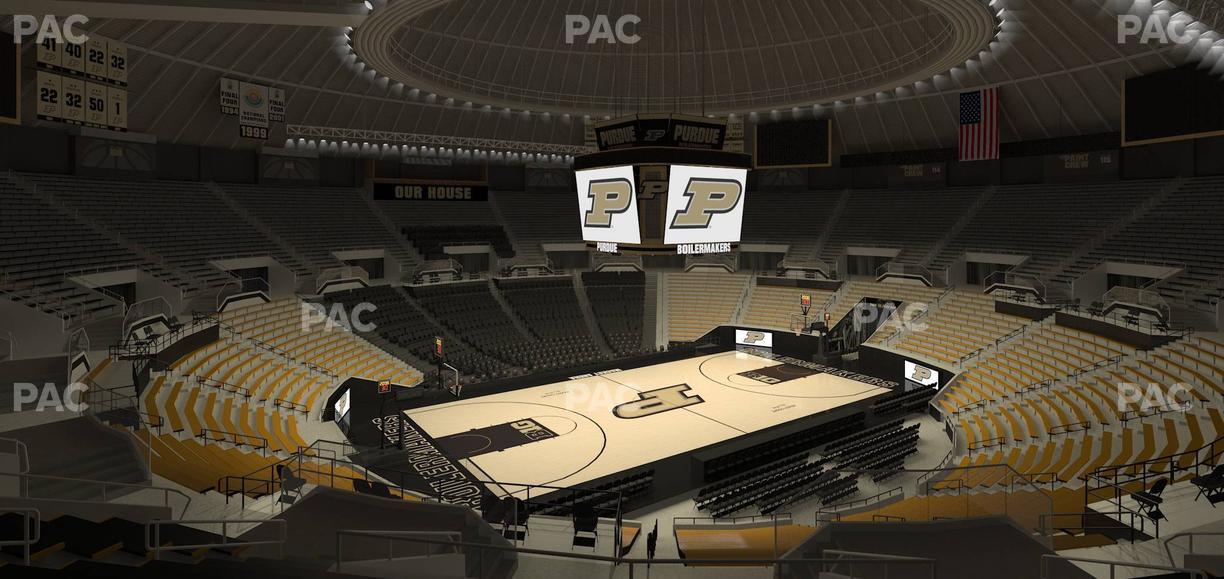 Mackey Arena - Section Upper 103 Seat View
