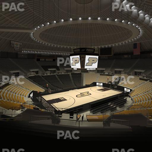Mackey Arena - Section Upper 103 Seat View