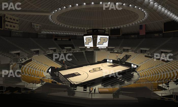 Mackey Arena - Section Upper 103 Seat View