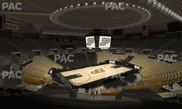 Mackey Arena - Section Upper 103 Seat View