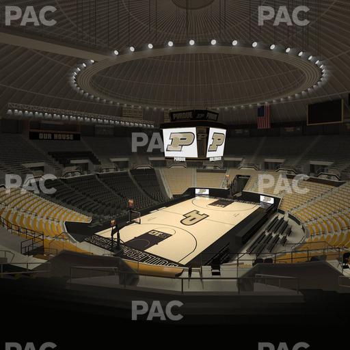 Mackey Arena - Section Upper 104 Seat View