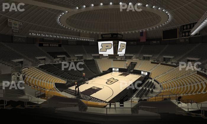 Mackey Arena - Section Upper 104 Seat View