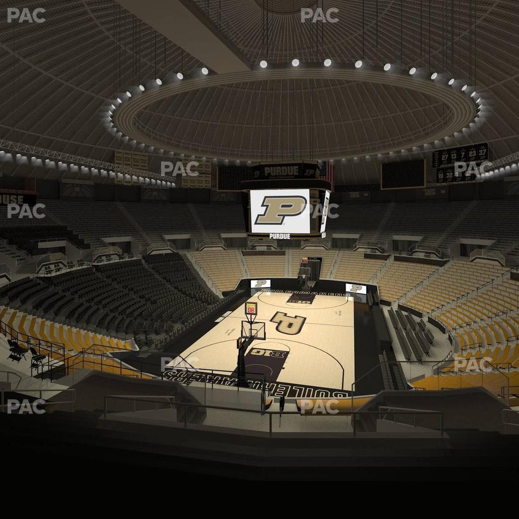 Mackey Arena - Section Upper 105 Seat View