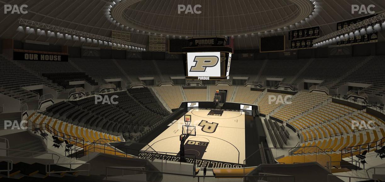 Mackey Arena - Section Upper 105 Seat View