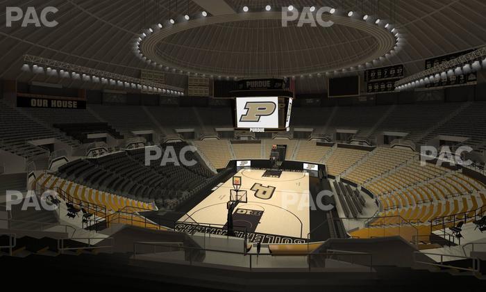 Mackey Arena - Section Upper 105 Seat View