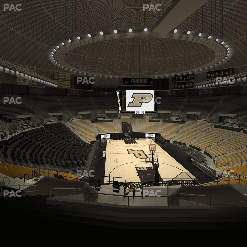 Mackey Arena - Section Upper 106 Seat View