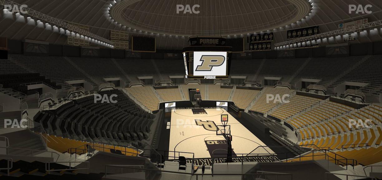 Mackey Arena - Section Upper 106 Seat View