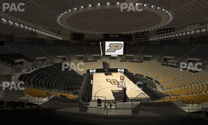 Mackey Arena - Section Upper 106 Seat View