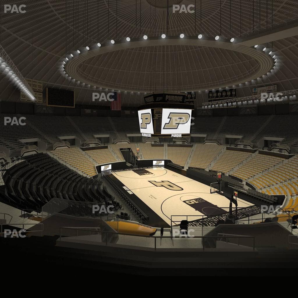 Mackey Arena - Section Upper 107 Seat View