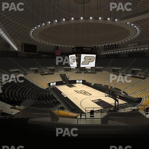 Mackey Arena - Section Upper 107 Seat View