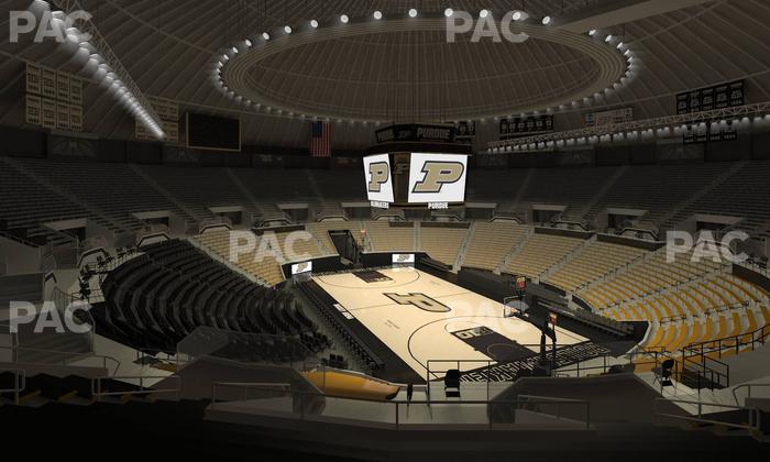 Mackey Arena - Section Upper 107 Seat View