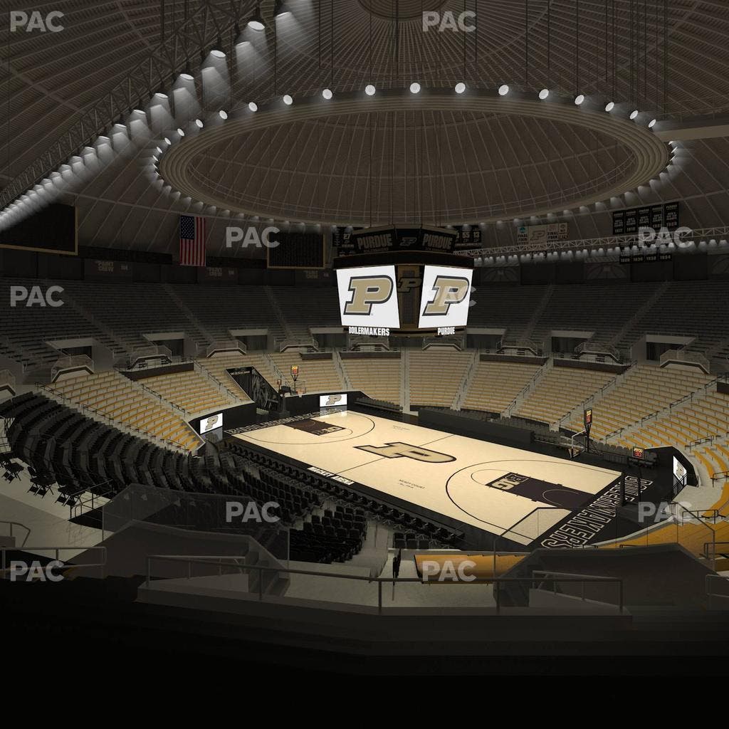 Mackey Arena - Section Upper 108 Seat View