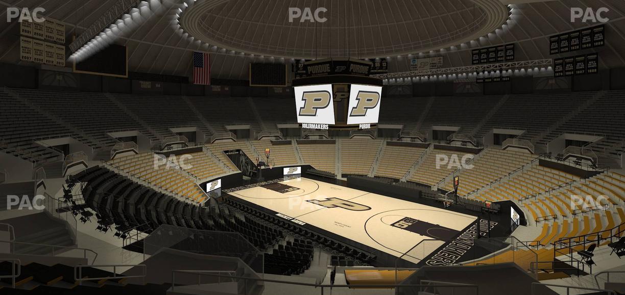 Mackey Arena - Section Upper 108 Seat View