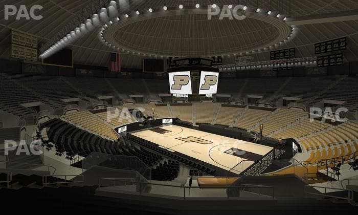 Mackey Arena - Section Upper 108 Seat View