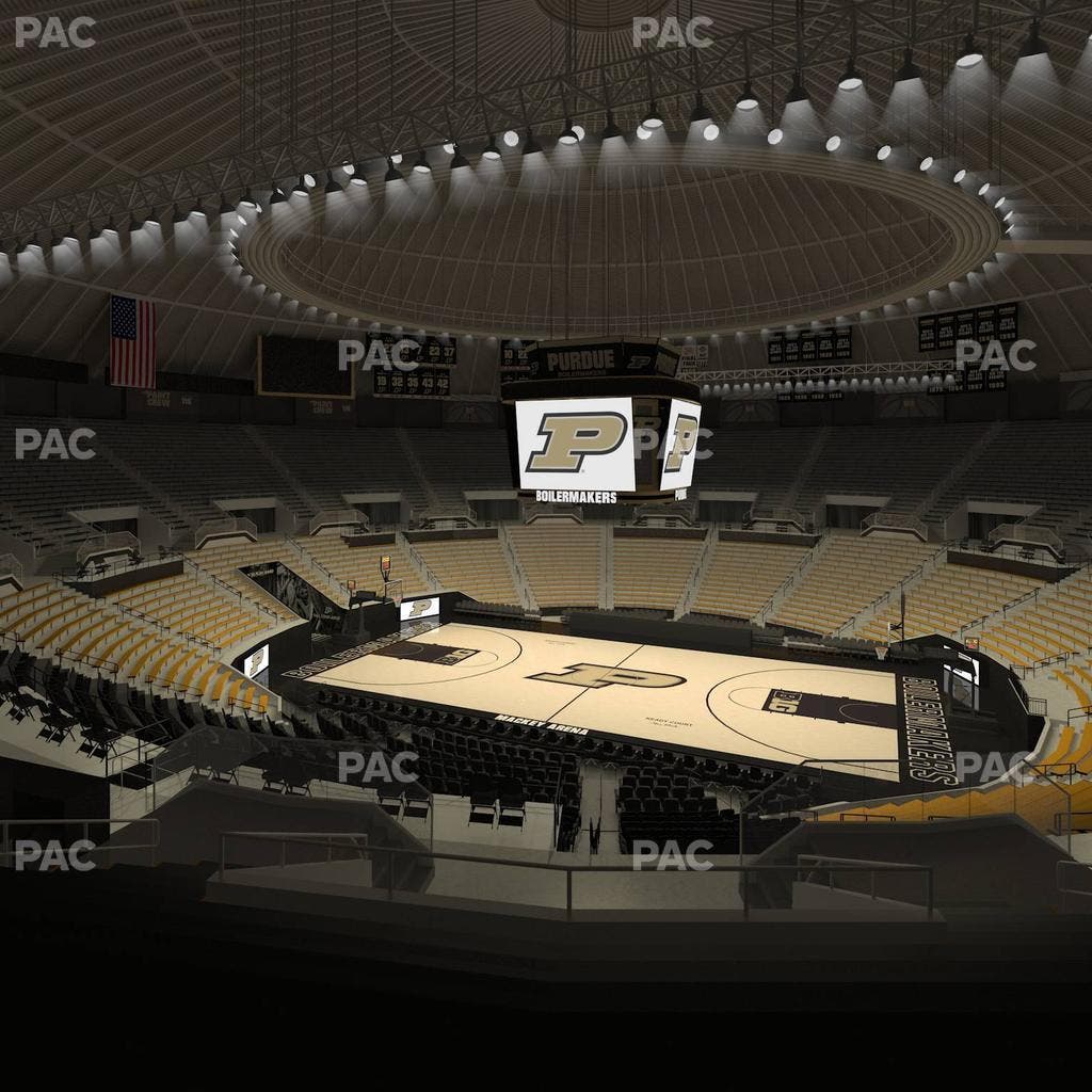 Mackey Arena - Section Upper 109 Seat View