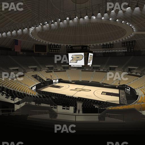 Mackey Arena - Section Upper 109 Seat View