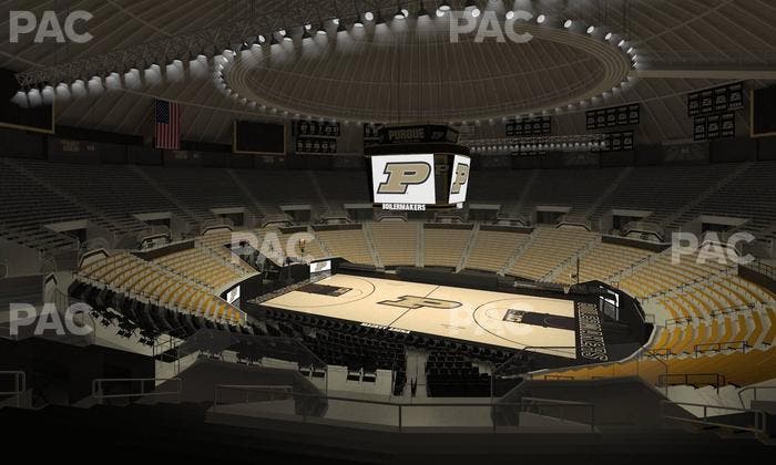 Mackey Arena - Section Upper 109 Seat View