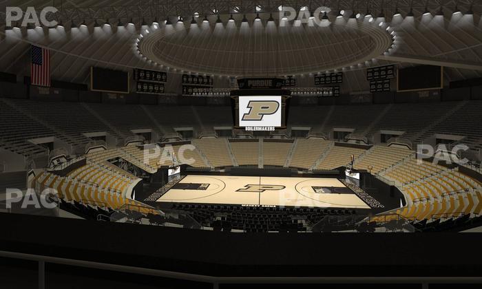Mackey Arena - Section Upper 110 Seat View