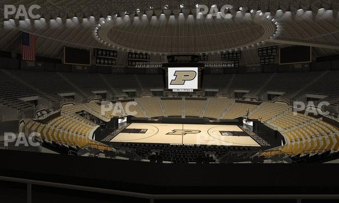 Mackey Arena - Section Upper 110 Seat View