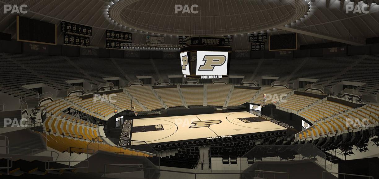 Mackey Arena - Section Upper 111 Seat View