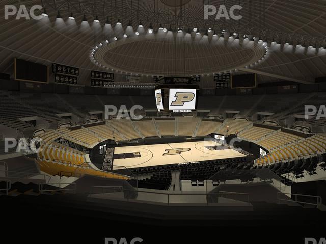 Mackey Arena - Section Upper 111 Seat View
