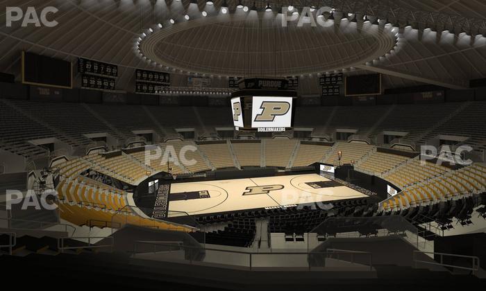 Mackey Arena - Section Upper 111 Seat View