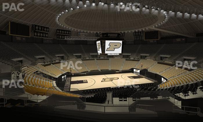Mackey Arena - Section Upper 111 Seat View