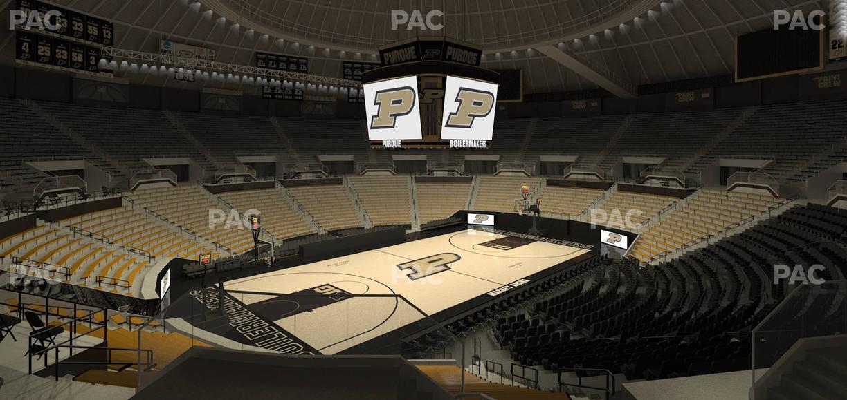 Mackey Arena - Section Upper 112 Seat View