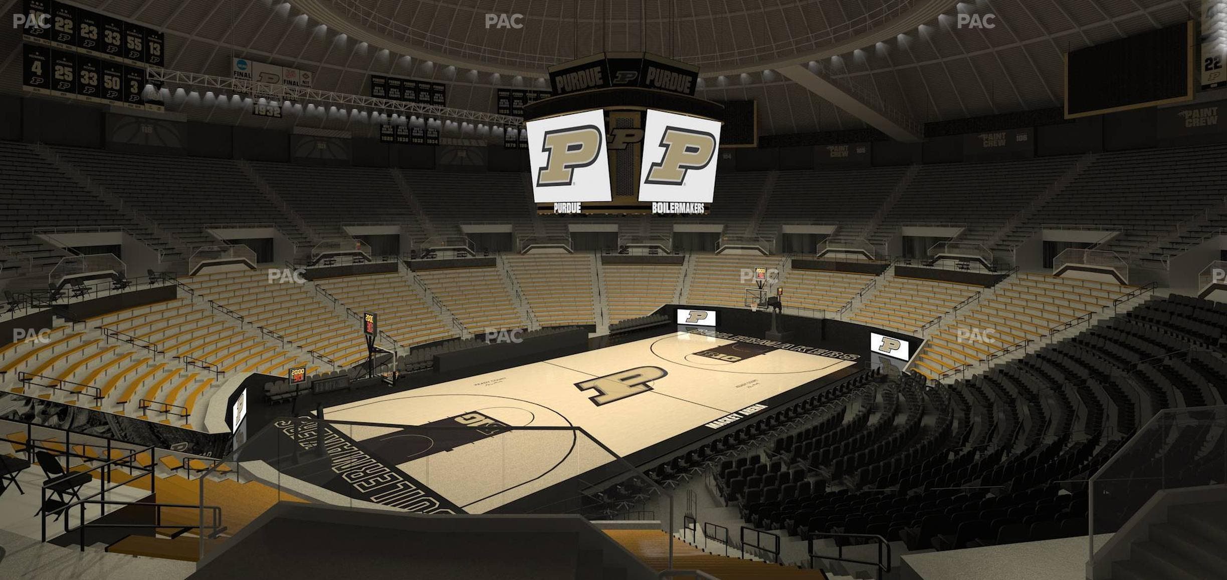 Mackey Arena - Section Upper 112 Seat View