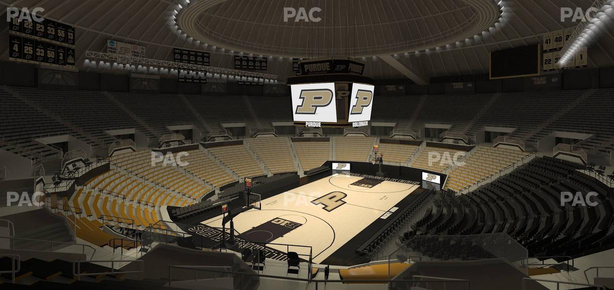 Mackey Arena - Section Upper 113 Seat View
