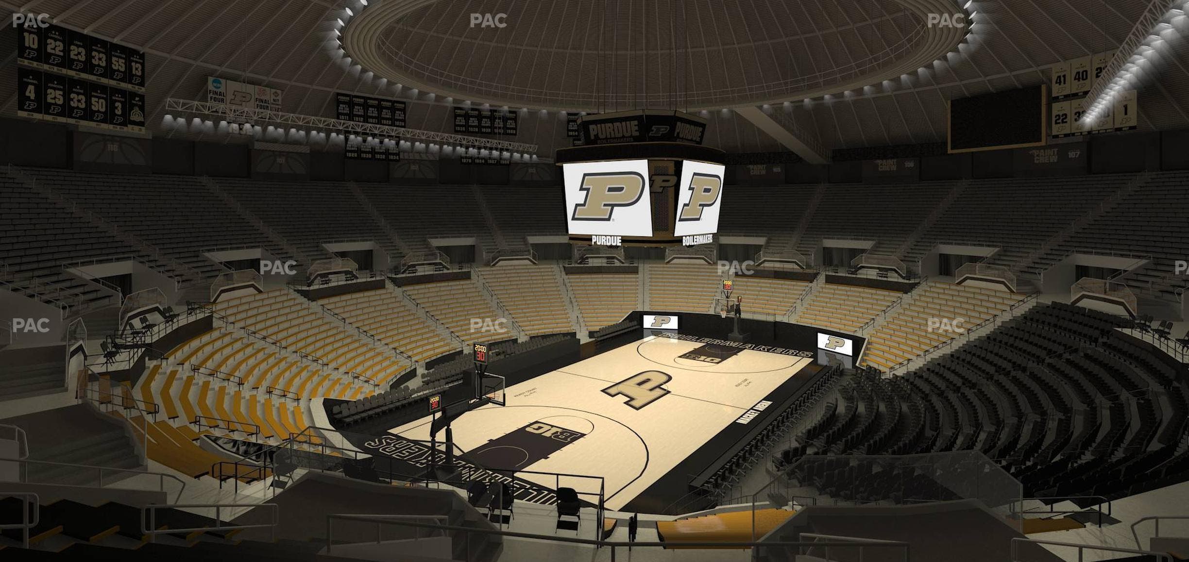 Mackey Arena - Section Upper 113 Seat View