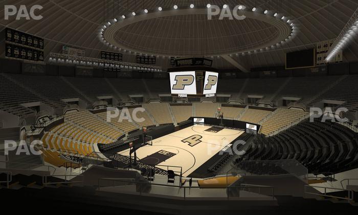 Mackey Arena - Section Upper 113 Seat View