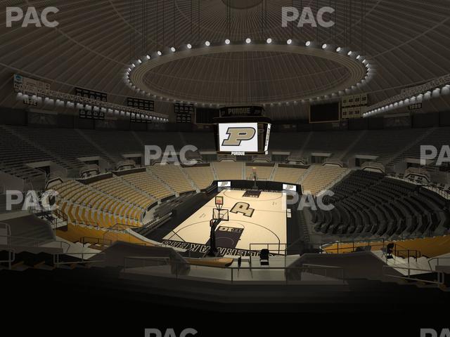 Mackey Arena - Section Upper 114 Seat View