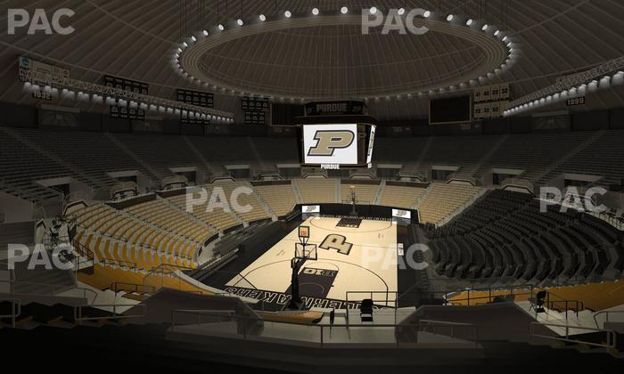Mackey Arena - Section Upper 114 Seat View