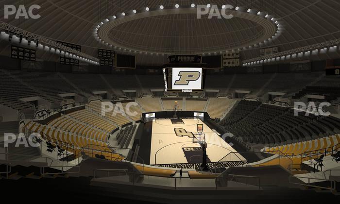 Mackey Arena - Section Upper 115 Seat View