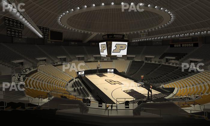 Mackey Arena - Section Upper 116 Seat View