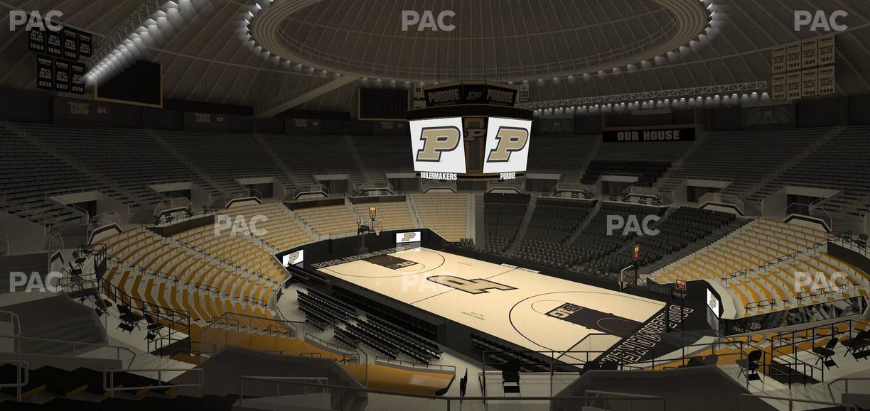 Mackey Arena - Section Upper 117 Seat View