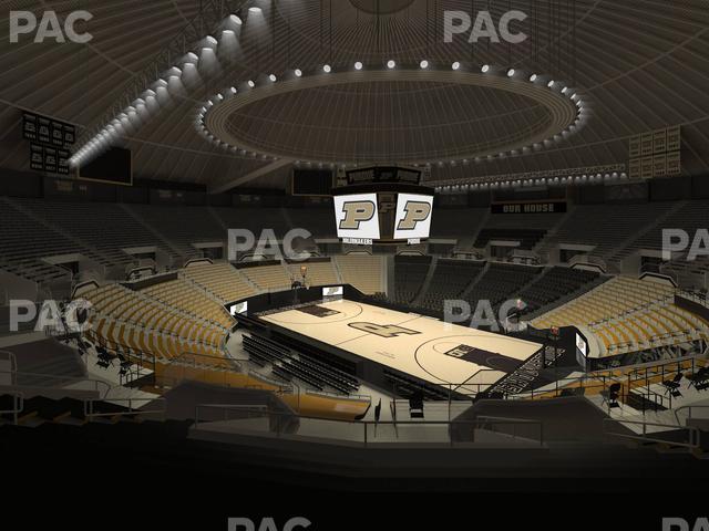Mackey Arena - Section Upper 117 Seat View