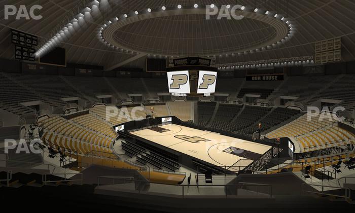 Mackey Arena - Section Upper 117 Seat View