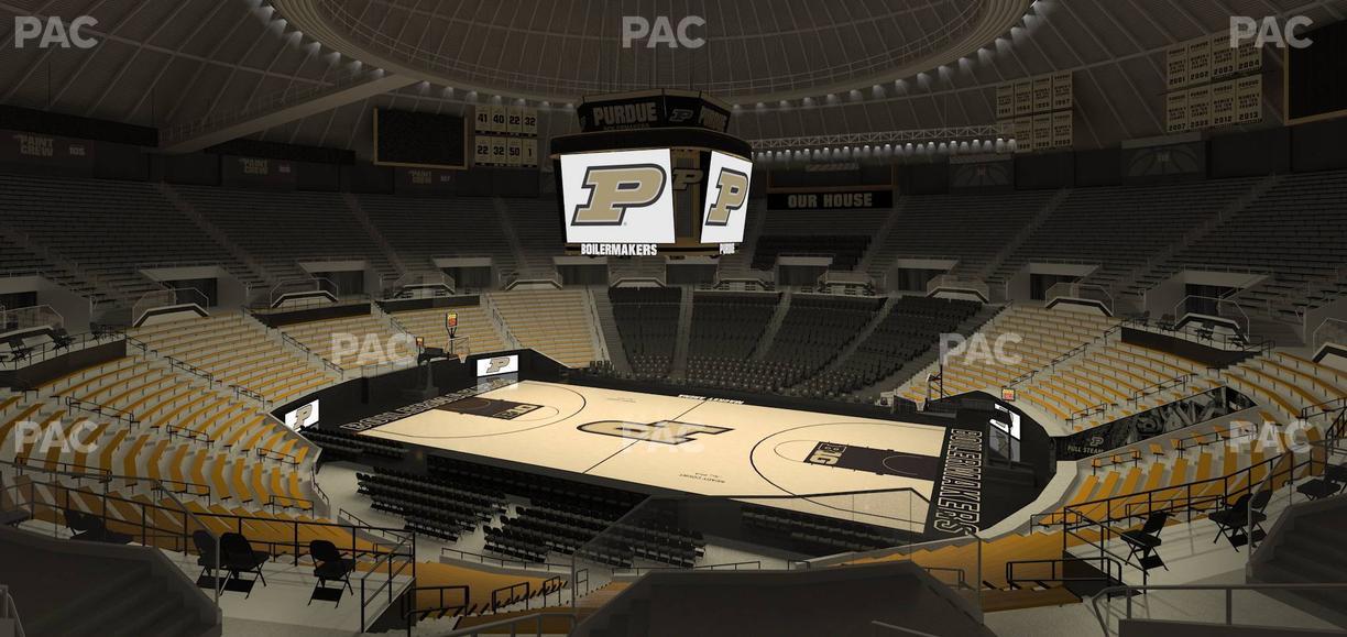 Mackey Arena - Section Upper 118 Seat View